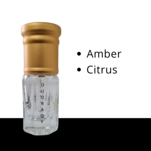 Amber Fresh with Warm Amber and Citrus Fresh Perfume Oil By Oudraqy