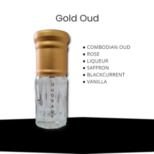 Gold Oud or Gold Oudh Attar Perfume Oil By Oudraqy