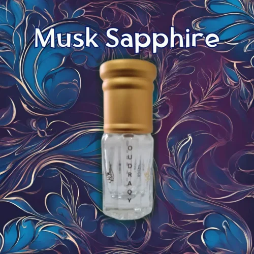 Musk Sapphire by Oudraqy. Attar perfume oil fragrance musk