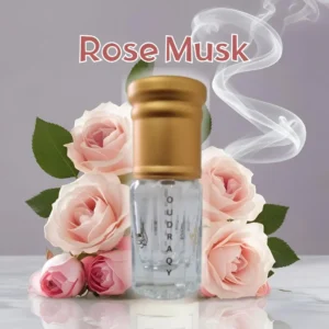 Rose Musk Attar Perfume Oudraqy